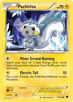 Pachirisu #37 from Plasma Freeze