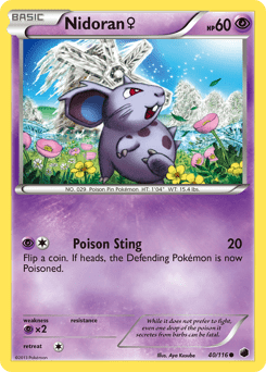 Nidoran♀ #40 from Plasma Freeze