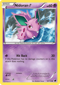 Nidoran♂ #43 from Plasma Freeze