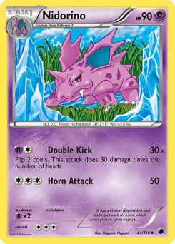 Nidorino #44 from Plasma Freeze