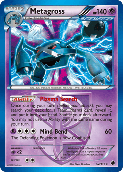Metagross #52 from Plasma Freeze