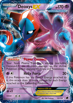 Deoxys-EX #53 from Plasma Freeze