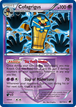 Cofagrigus #56 from Plasma Freeze