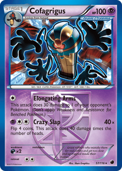 Cofagrigus #57 from Plasma Freeze