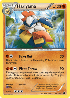 Hariyama #63 from Plasma Freeze