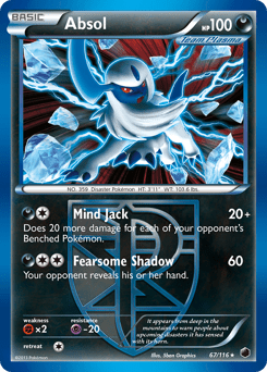 Absol #67 from Plasma Freeze