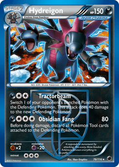 Hydreigon #78 from Plasma Freeze