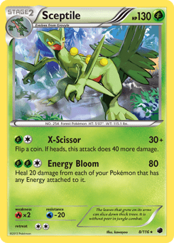 Sceptile #8 from Plasma Freeze