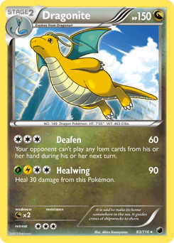 Dragonite #83 from Plasma Freeze