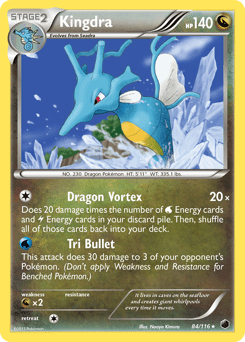 Kingdra #84 from Plasma Freeze