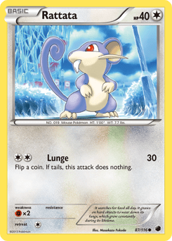 Rattata #87 from Plasma Freeze