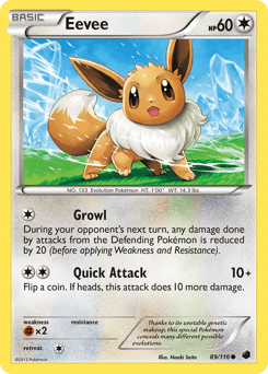 Eevee #89 from Plasma Freeze