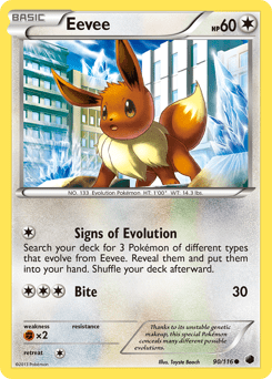 Eevee #90 from Plasma Freeze