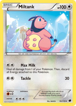 Miltank #93 from Plasma Freeze
