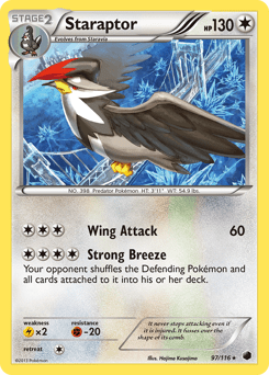 Staraptor #97 from Plasma Freeze
