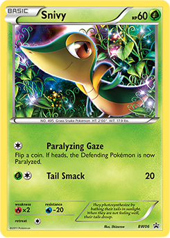 Snivy #BW06 by Shizurow