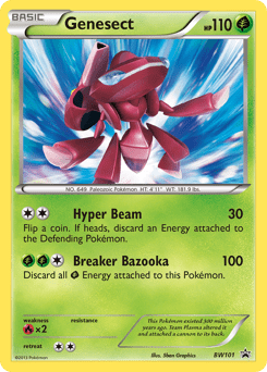 Genesect #BW101 by 5ban Graphics