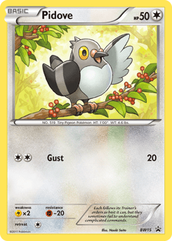 Pidove #BW15 from BW Black Star Promos