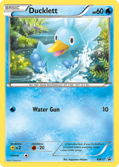 Ducklett #BW17 from BW Black Star Promos
