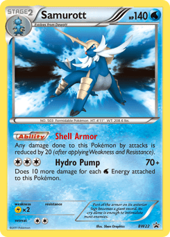 Samurott #BW22 by 5ban Graphics