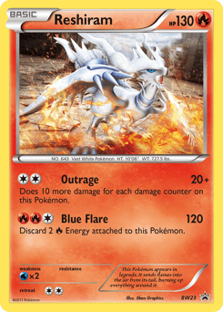 Reshiram #BW23 by 5ban Graphics