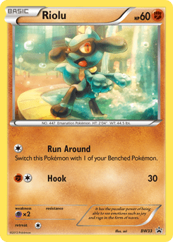 Riolu #BW33 by sui