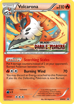 Volcarona #BW40 from BW Black Star Promos