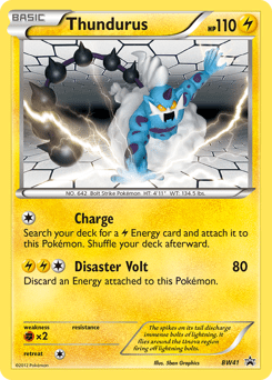 Thundurus #BW41 by 5ban Graphics