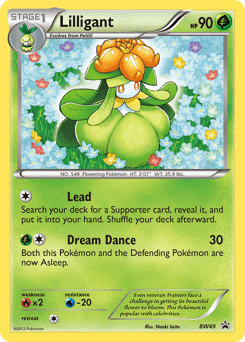 Lilligant #BW49 from BW Black Star Promos