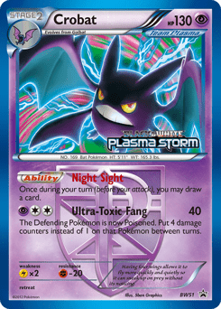 Crobat #BW51 by 5ban Graphics
