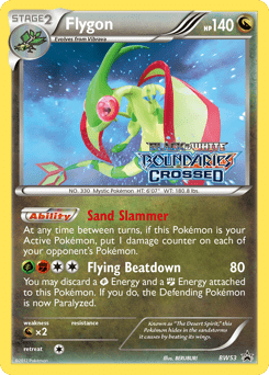 Flygon #BW53 from BW Black Star Promos