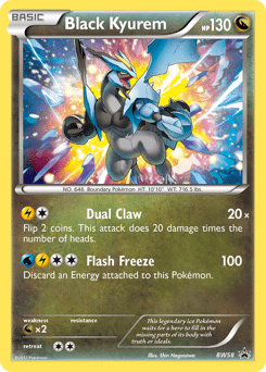 Black Kyurem #BW58 by 5ban Graphics