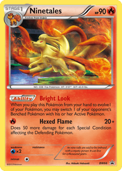 Ninetales #BW66 from BW Black Star Promos