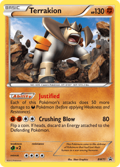 Terrakion #BW71 by 5ban Graphics