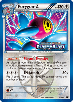 Porygon-Z #BW84 by 5ban Graphics