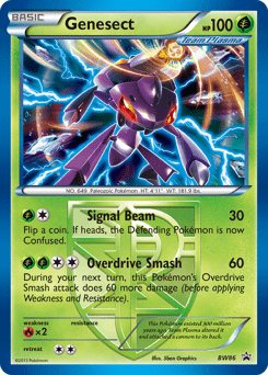 Genesect #BW86 by 5ban Graphics