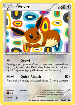 Eevee #BW94 from BW Black Star Promos