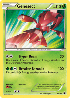 Genesect #BW99 by 5ban Graphics