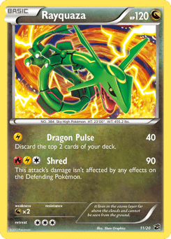 Rayquaza #11 from Dragon Vault