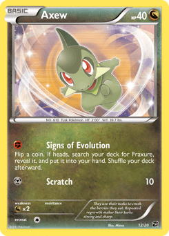 Axew #12 from Dragon Vault