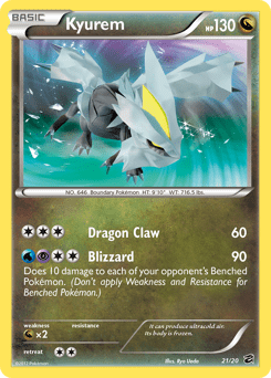 Kyurem #21 from Dragon Vault