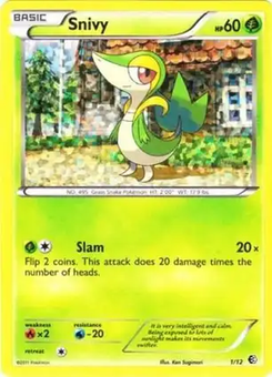 Snivy #1 from McDonald's Collection 2011