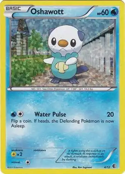 Oshawott #4 from McDonald's Collection 2011