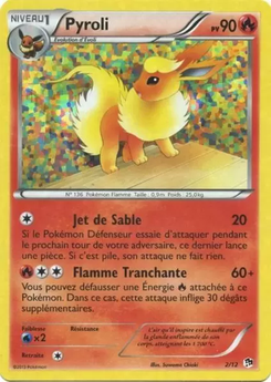 Flareon #2 from McDonald's Collection 2013