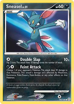 Sneasel #100 by Ken Sugimori