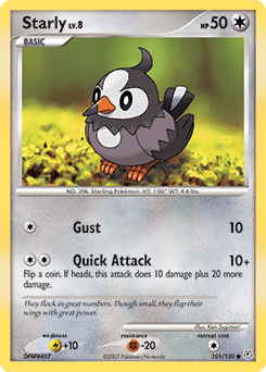 Starly #101 by Ken Sugimori