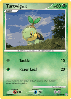 Turtwig #103 by Ken Sugimori
