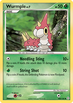 Wurmple #104 by Ken Sugimori
