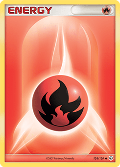 Fire Energy #124 from Diamond & Pearl