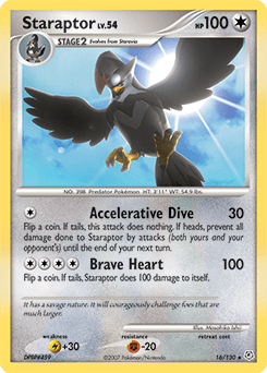 Staraptor #16 from Diamond & Pearl